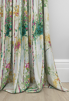 Silver Birch, Orchid - Made to Measure Curtains